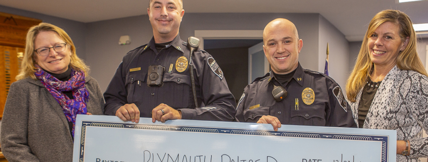MPA Donates to Plymouth Police Department